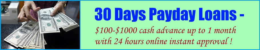 30 days payday loans